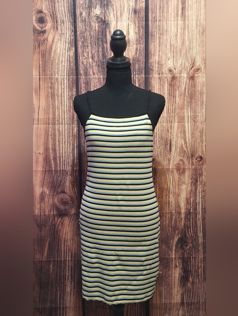 wild fable Pastel Yellow Camisole Dress With Ruffle Trim Size XL!